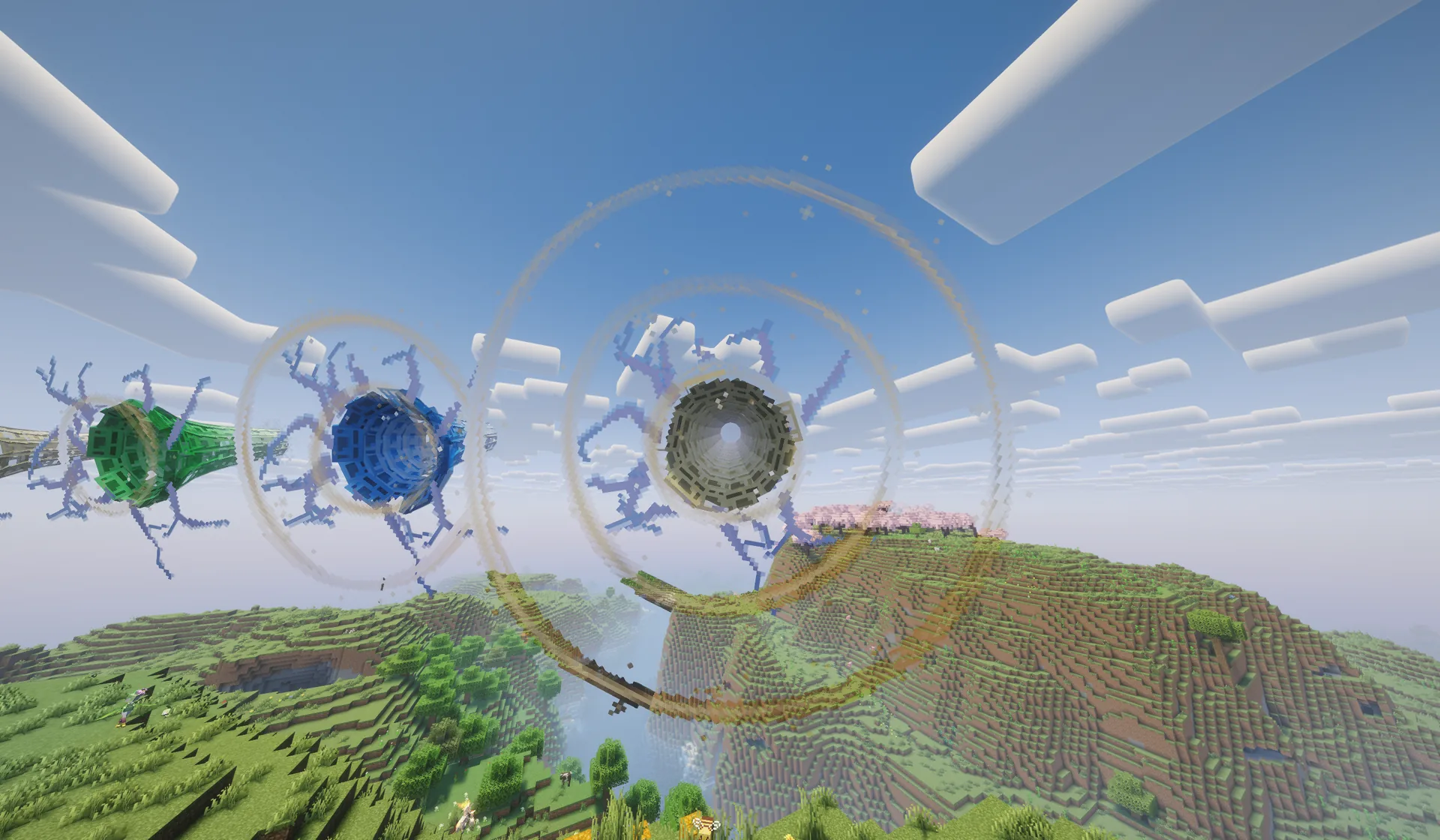 Tiers 6 and 7 with a shader pack